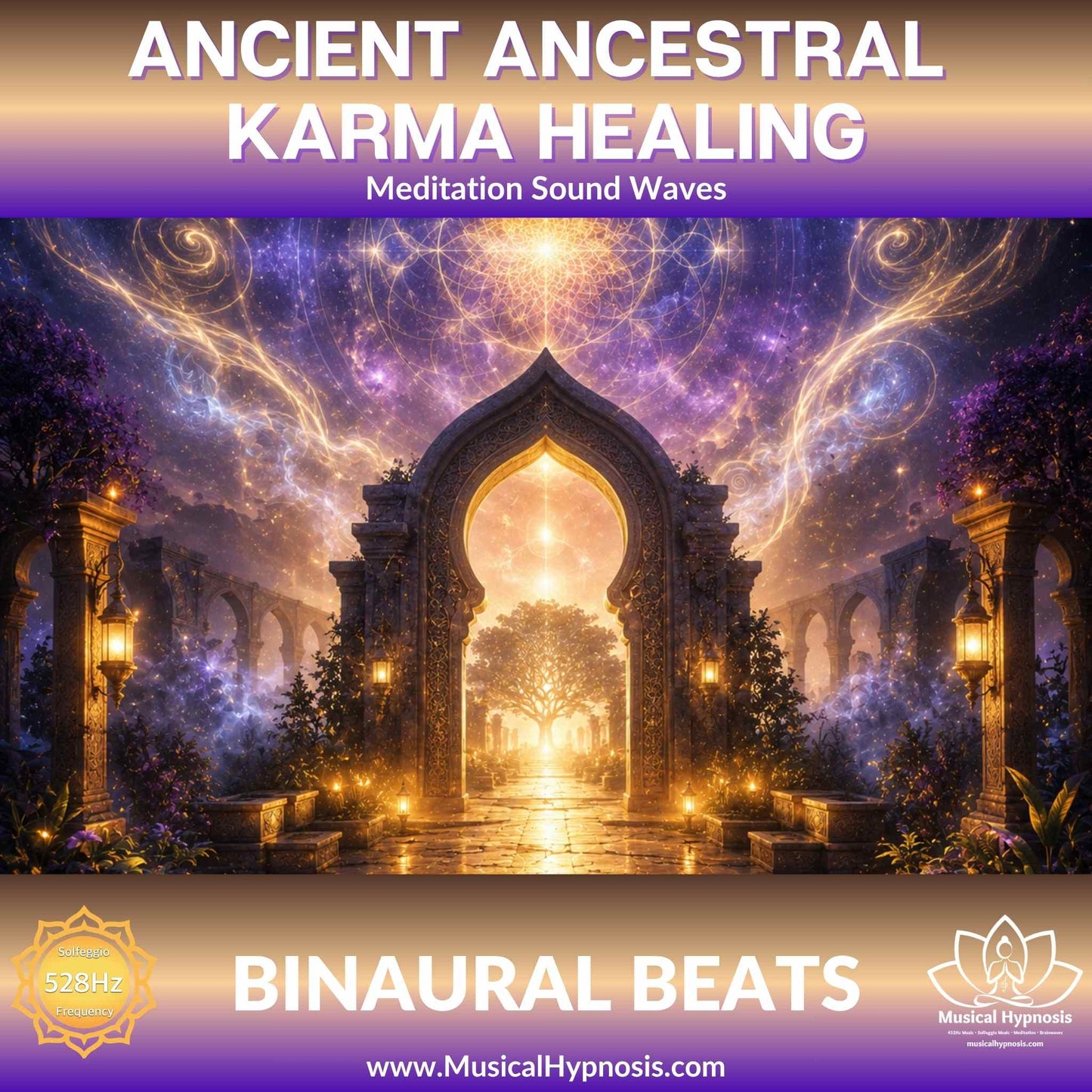 Ancient Ancestral Karma Healing Binaural Beats | 30 minutes