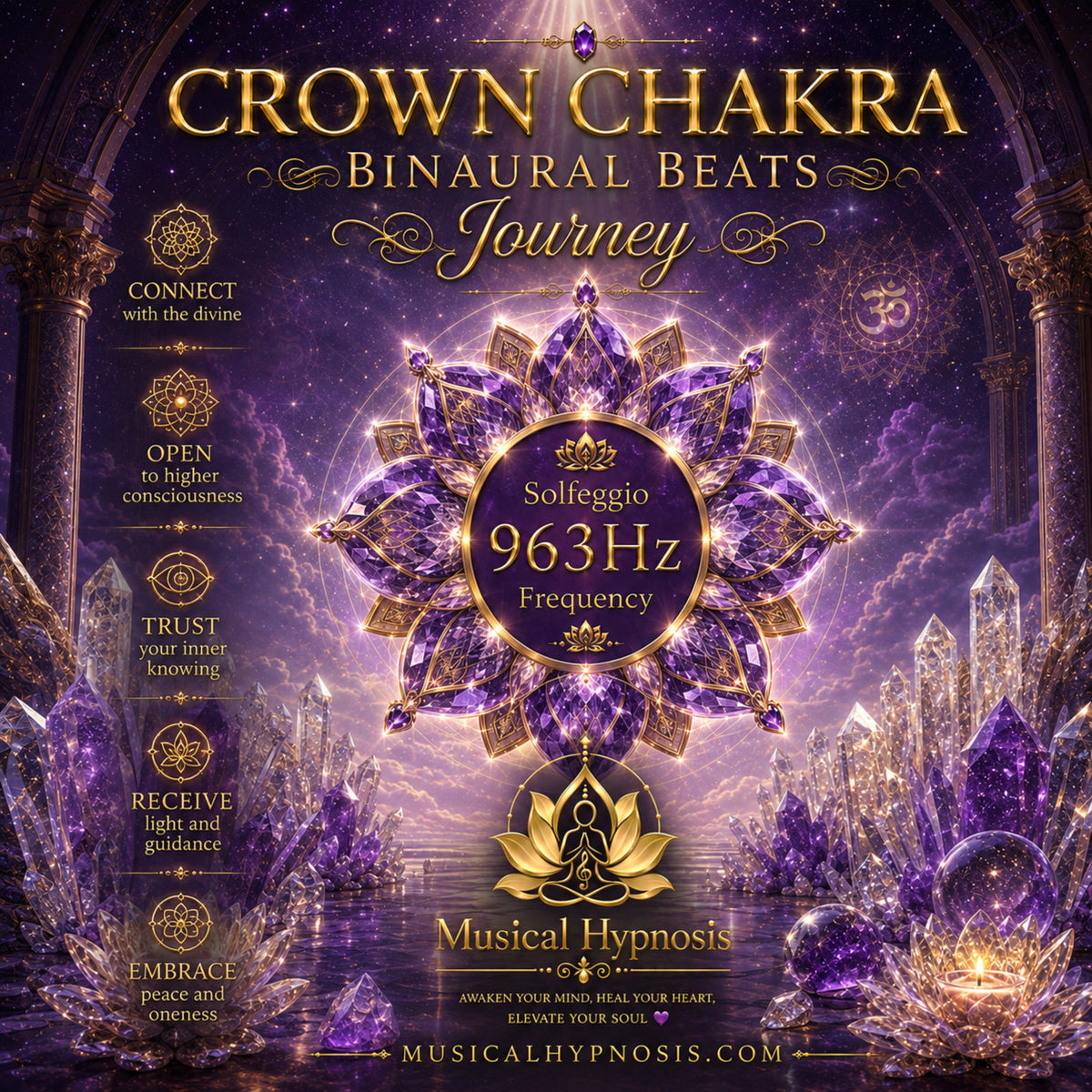 Crown Chakra Binaural Beats