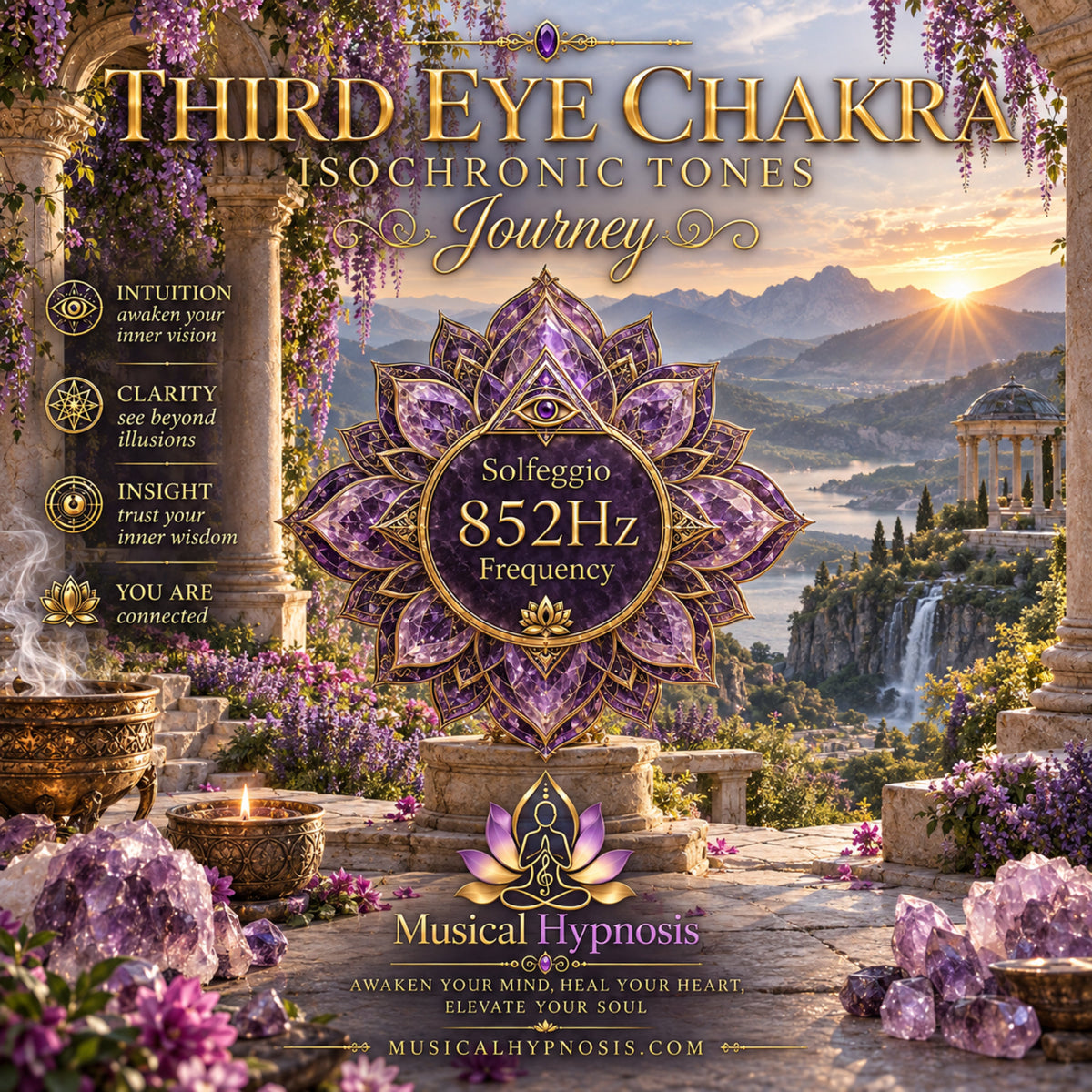 Third Eye Chakra Isochronic Tones