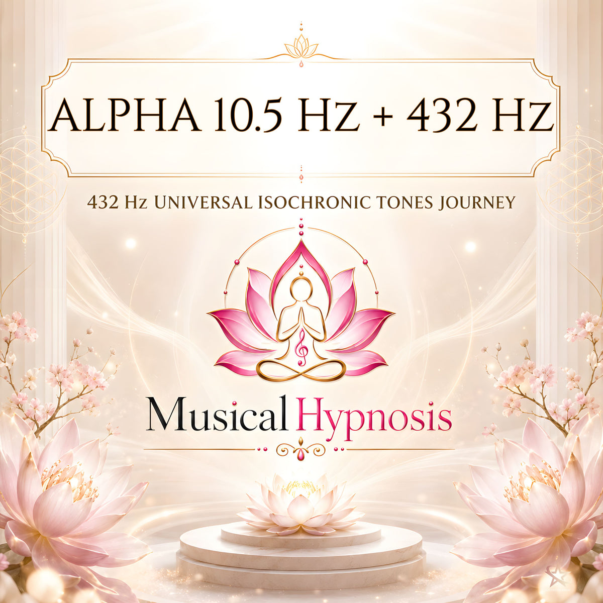 Alpha 10.5 Hz + 432 Hz Universal Isochronic Tones Journey