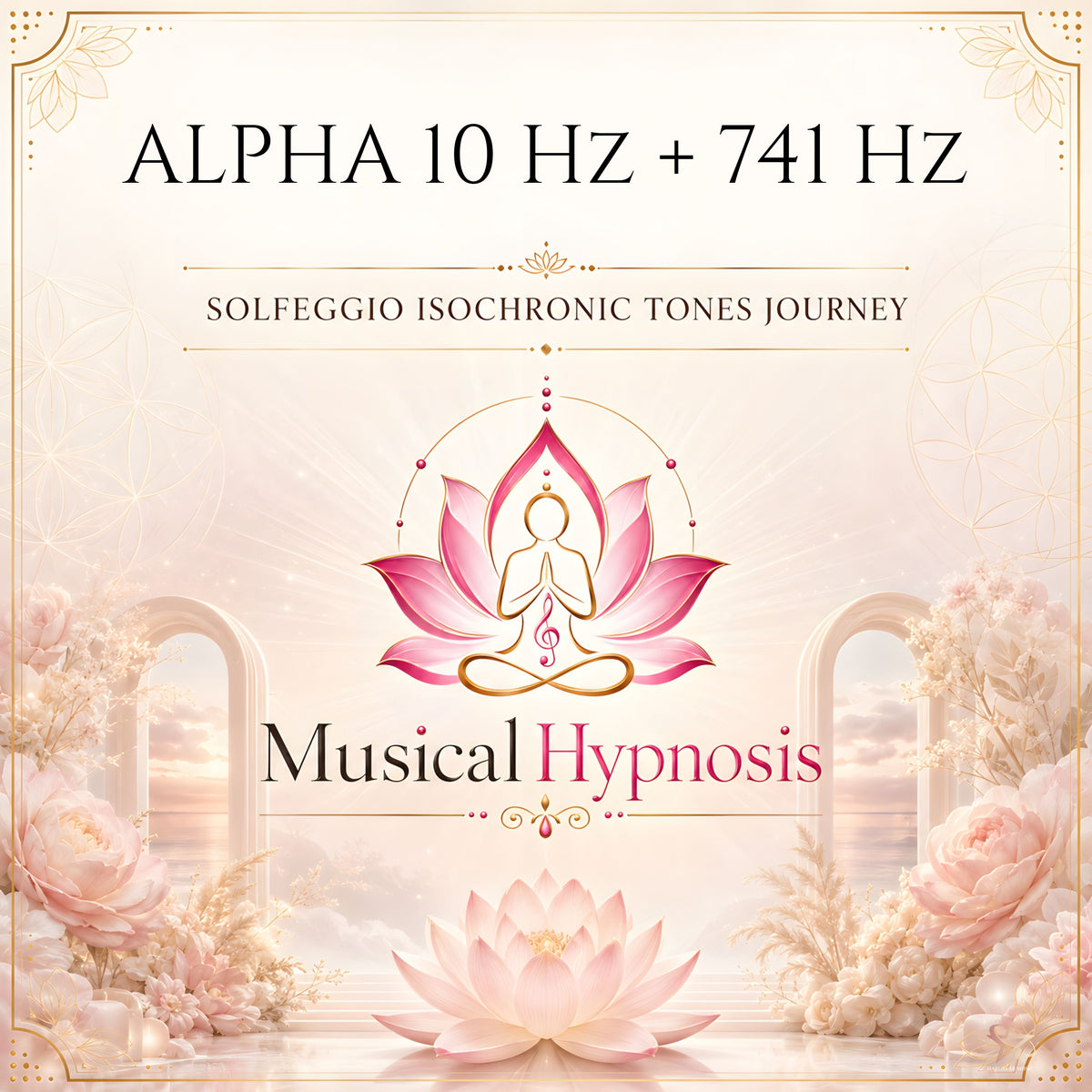 Alpha 10 Hz + 741 Hz Solfeggio Isochronic Tones Journey