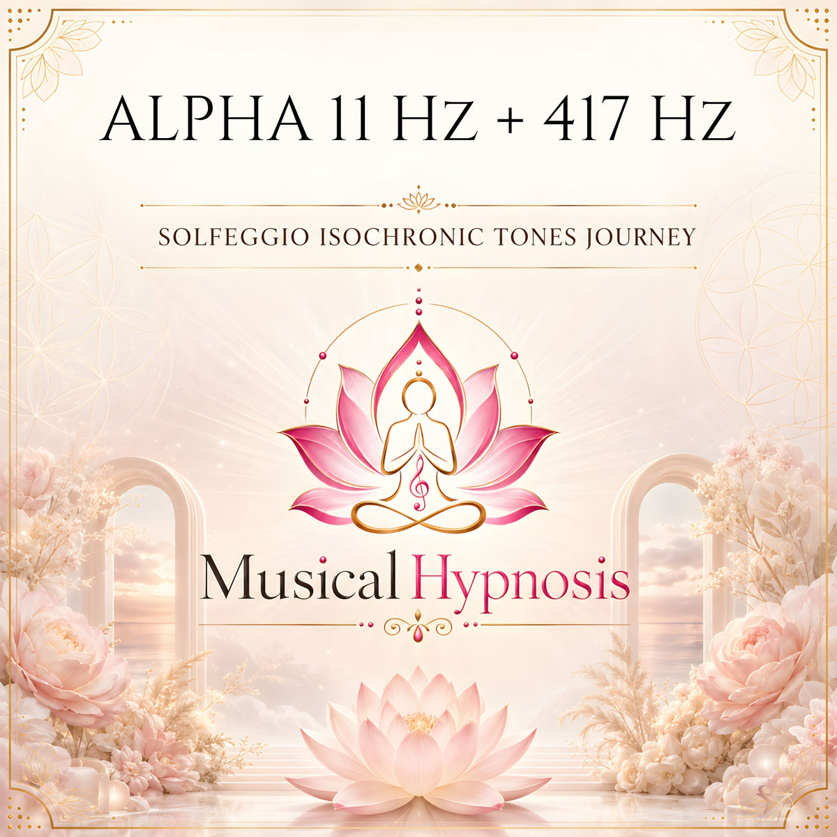 Alpha 11 Hz + 417 Hz Solfeggio Isochronic Tones Journey