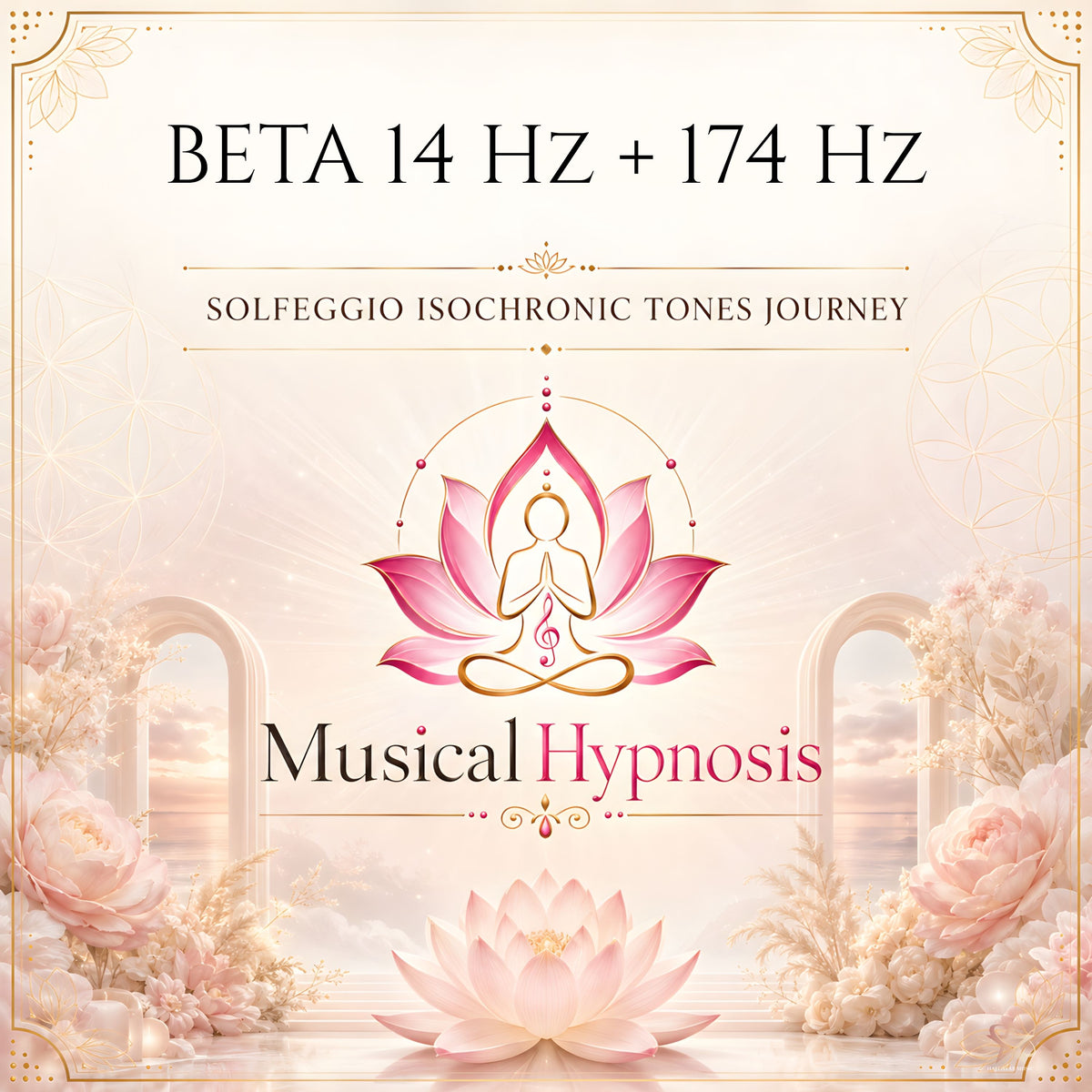 Beta 14 Hz + 174 Hz Solfeggio Isochronic Tones Journey