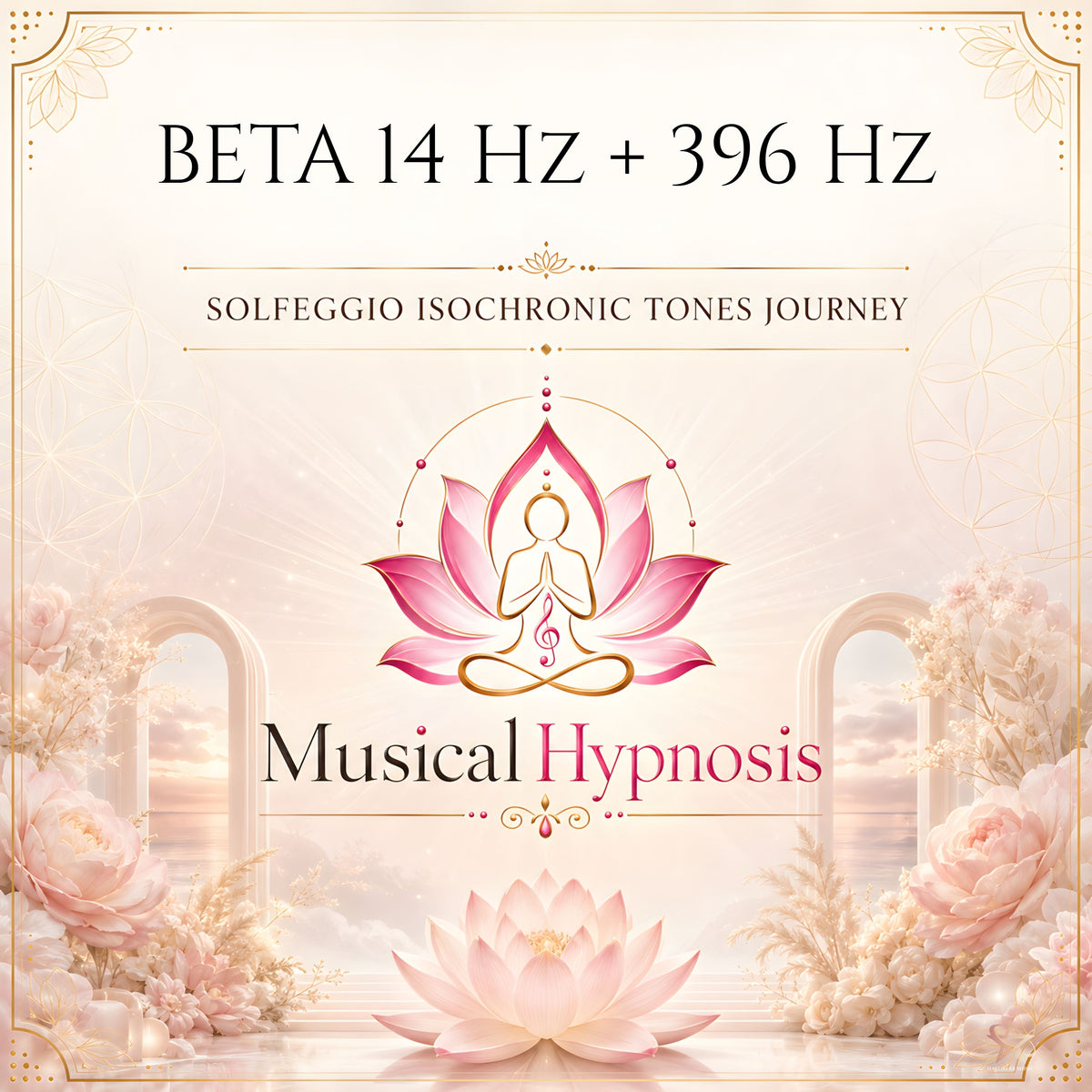 Beta 14 Hz + 396 Hz Solfeggio Isochronic Tones Journey