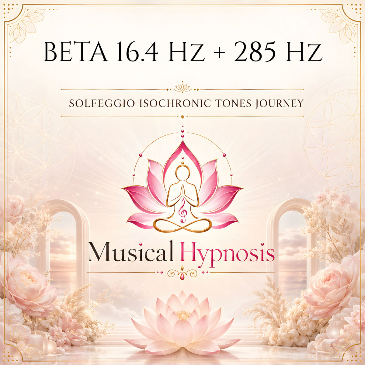 Beta 16.4 Hz + 285 Hz Solfeggio Isochronic Tones Journey
