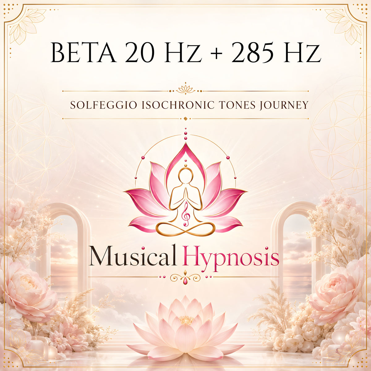 Beta 20 Hz + 285 Hz Solfeggio Isochronic Tones Journey