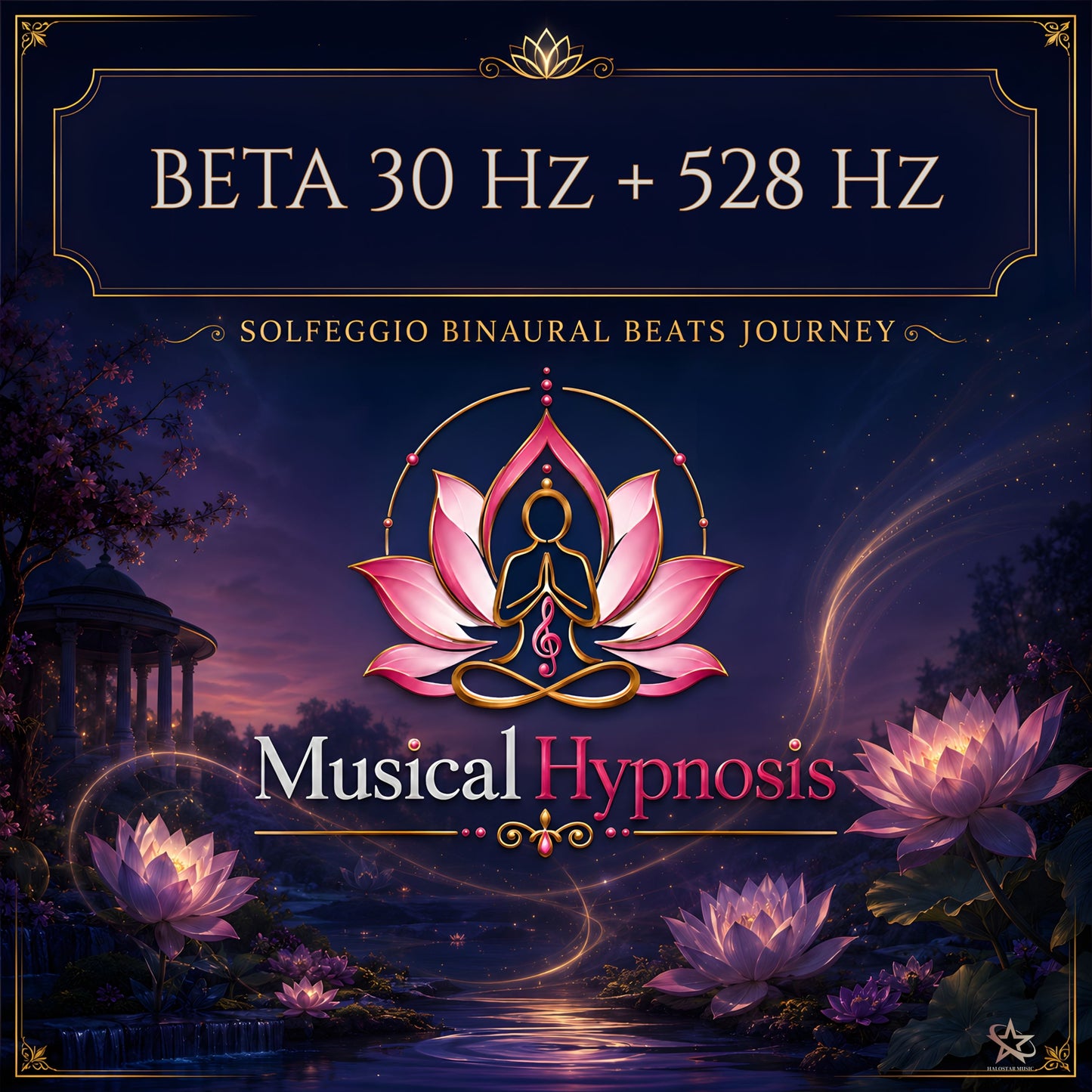 Beta 30 Hz + 528 Hz Solfeggio Binaural Beats Journey
