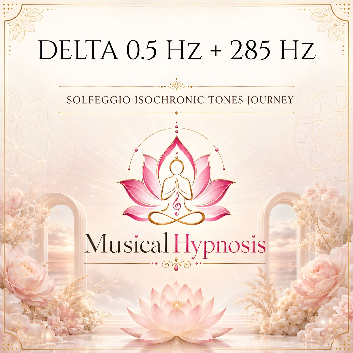 Delta 0.5 Hz + 285 Hz Solfeggio Isochronic Tones Journey