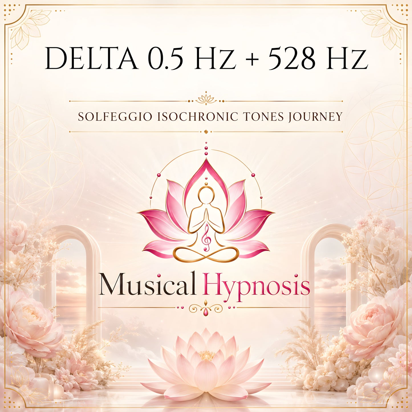 Delta 0.5 Hz + 528 Hz Solfeggio Isochronic Tones Journey