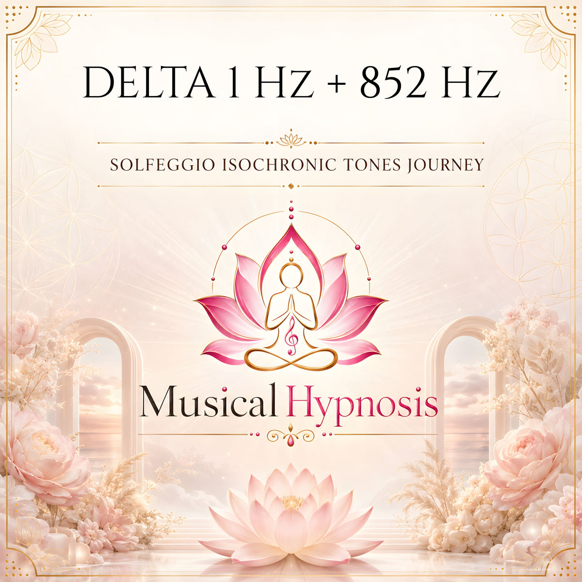 Delta 1 Hz + 852 Hz Solfeggio Isochronic Tones Journey