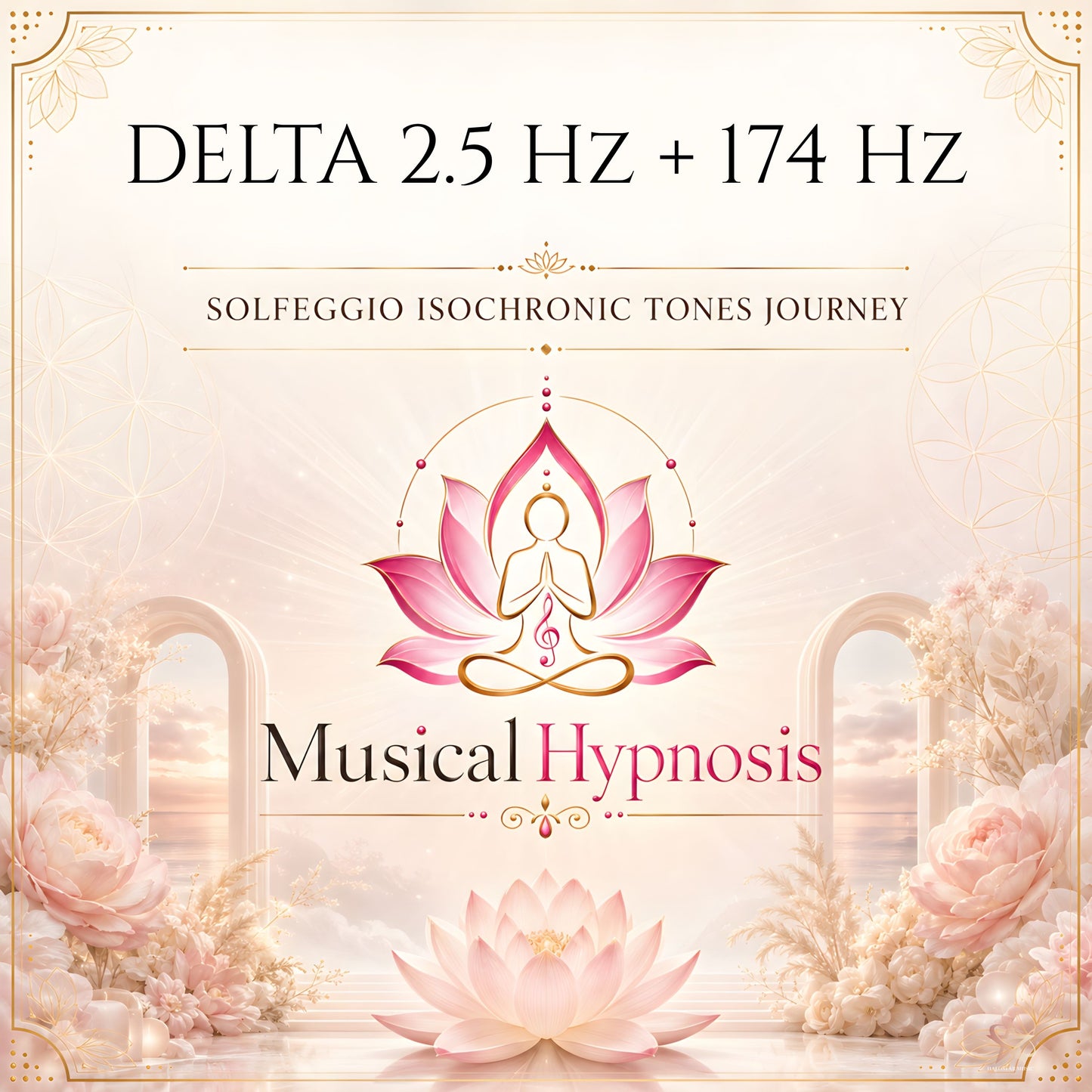Delta 2.5 Hz + 174 Hz Solfeggio Isochronic Tones Journey
