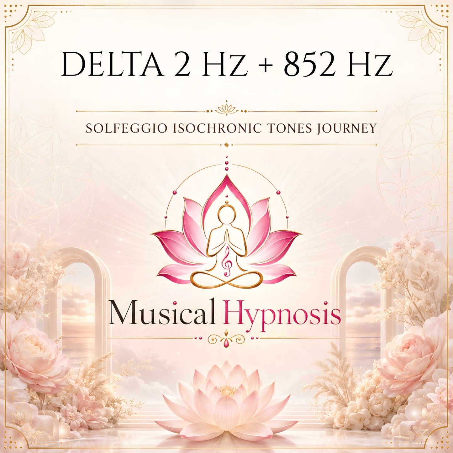 Delta 2 Hz + 852 Hz Solfeggio Isochronic Tones Journey