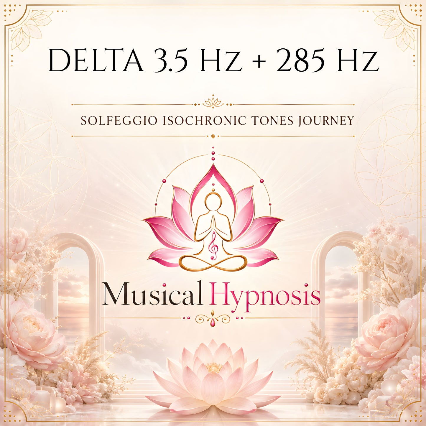 Delta 3.5 Hz + 285 Hz Solfeggio Isochronic Tones Journey