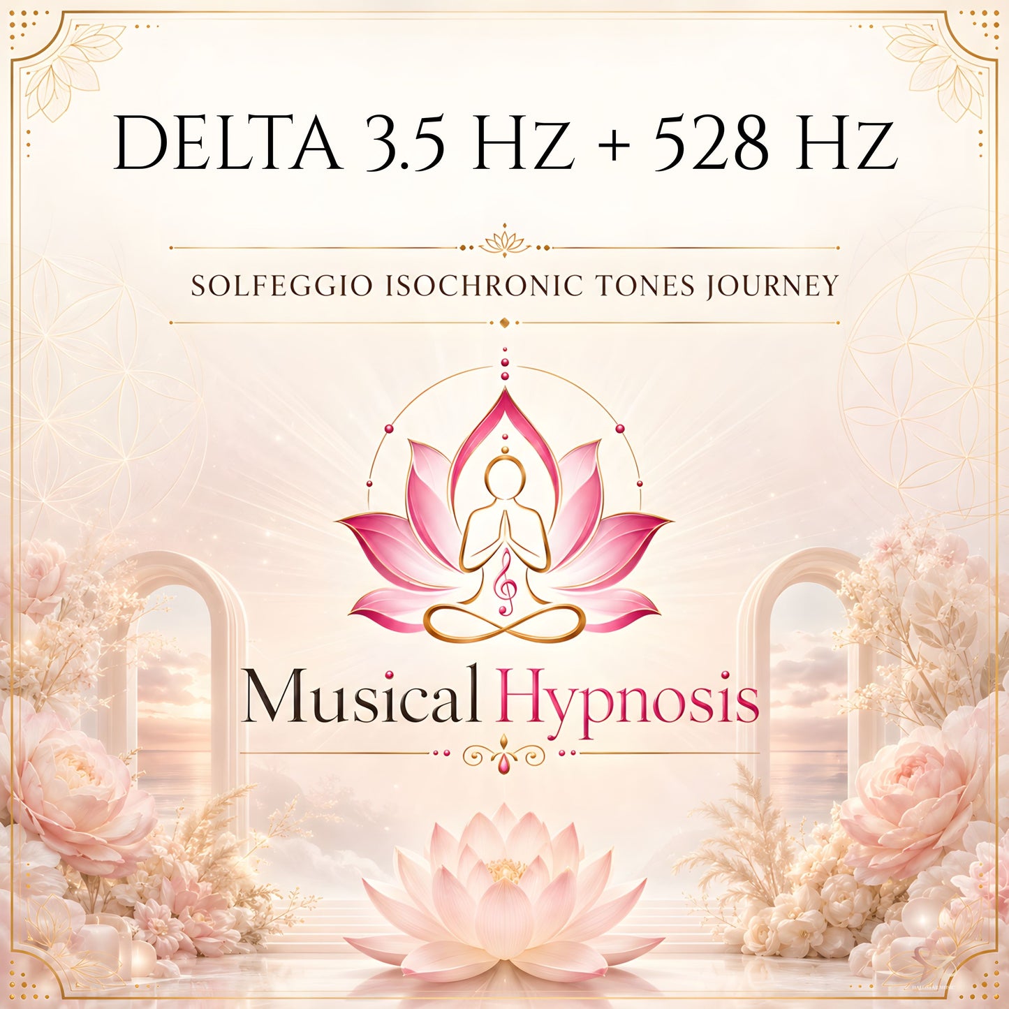 Delta 3.5 Hz + 528 Hz Solfeggio Isochronic Tones Journey