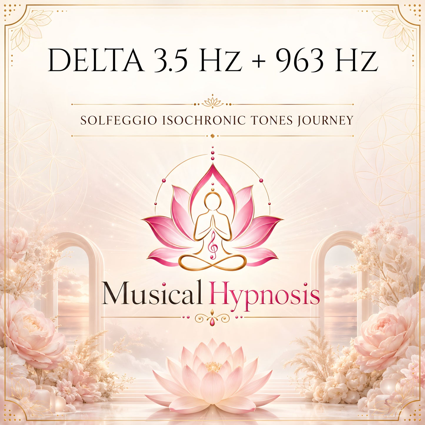 Delta 3.5 Hz + 963 Hz Solfeggio Isochronic Tones Journey