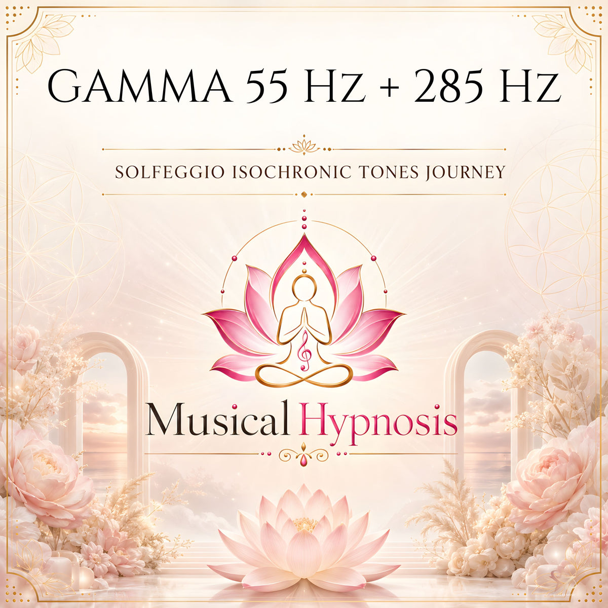 Gamma 55 Hz + 285 Hz Solfeggio Isochronic Tones Journey