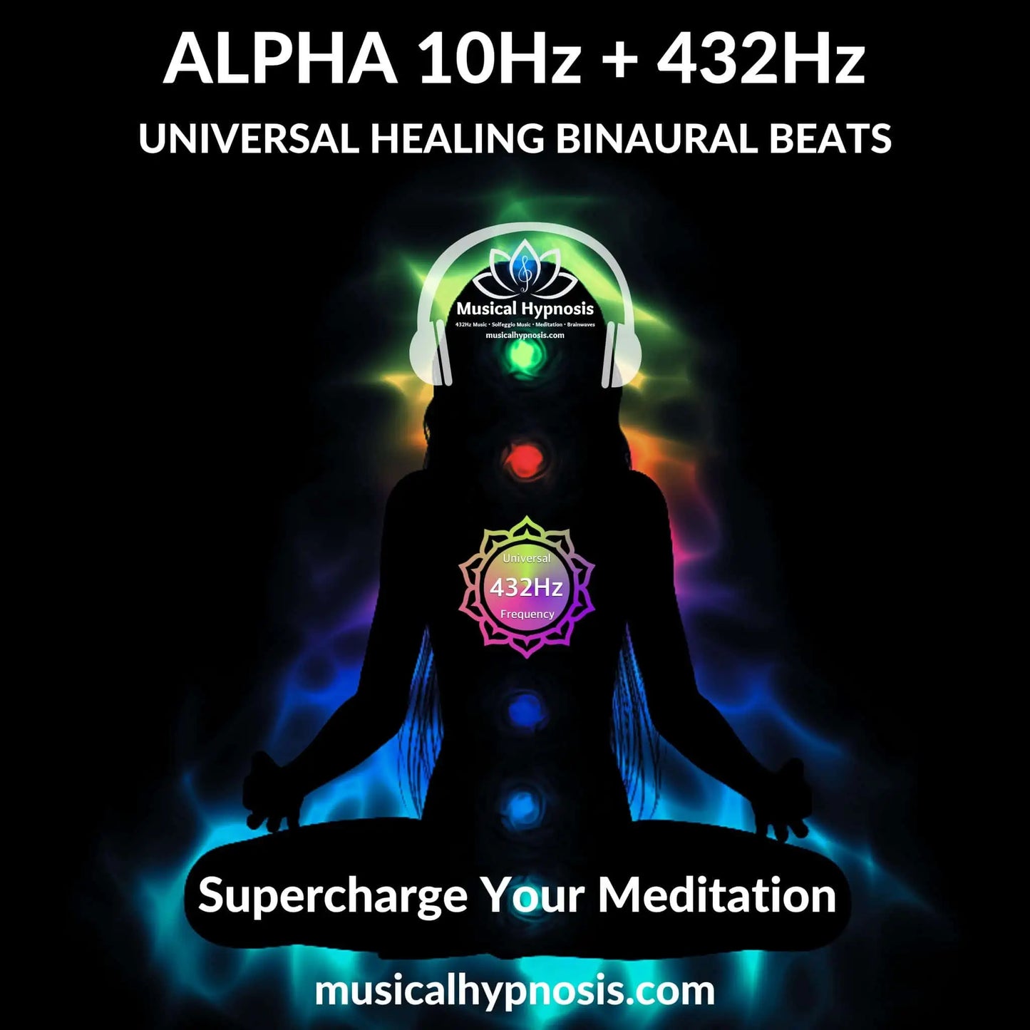 Alpha 10Hz and 432Hz Universal Healing Binaural Beats | 30 minutes