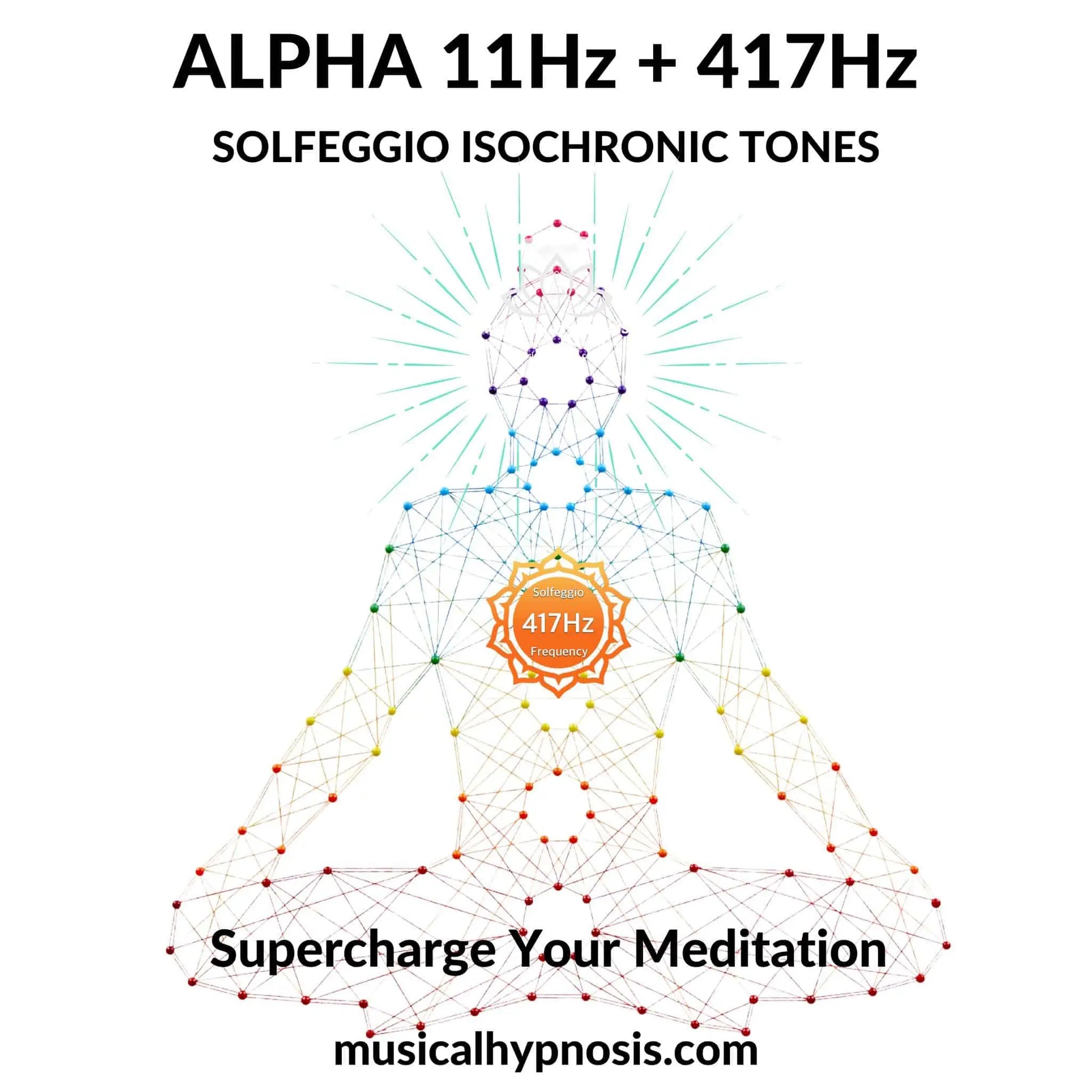 Alpha 11Hz and 417Hz Solfeggio Isochronic Tones | 30 minutes