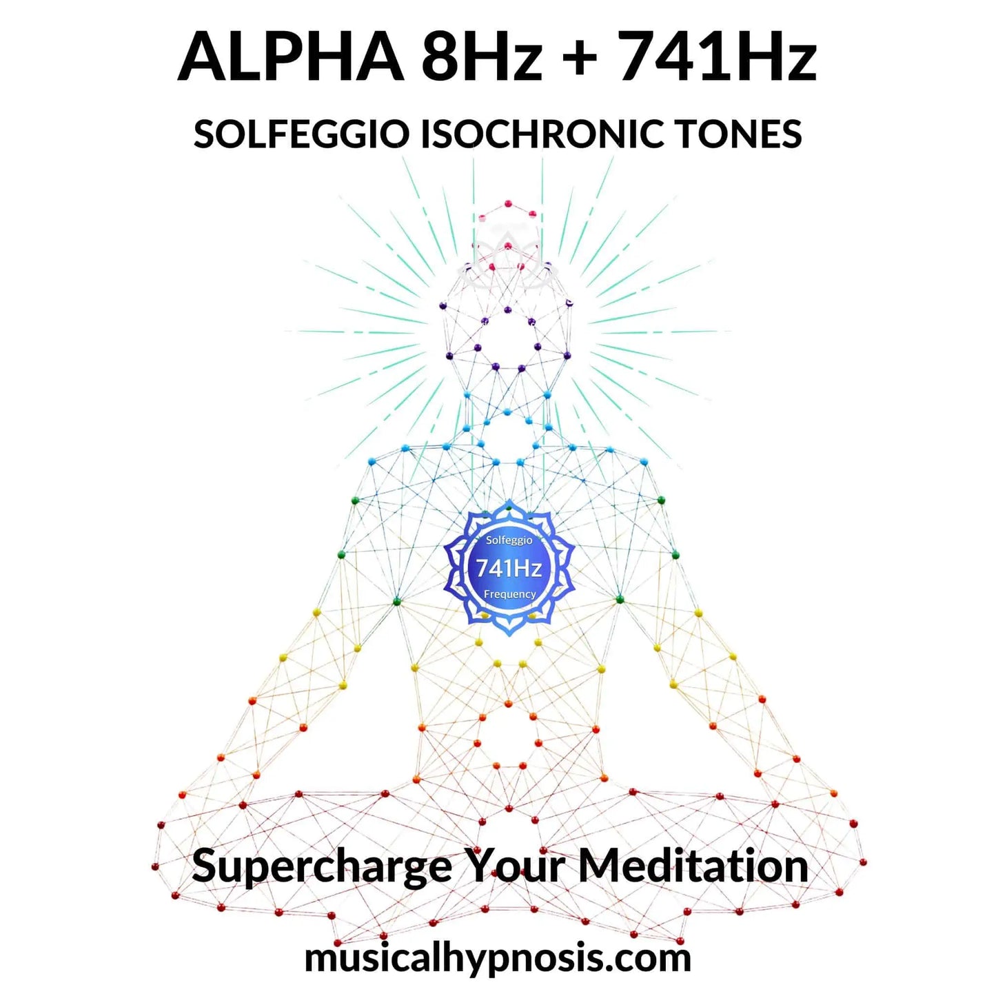 Alpha 8Hz and 741Hz Solfeggio Isochronic Tones | 30 minutes