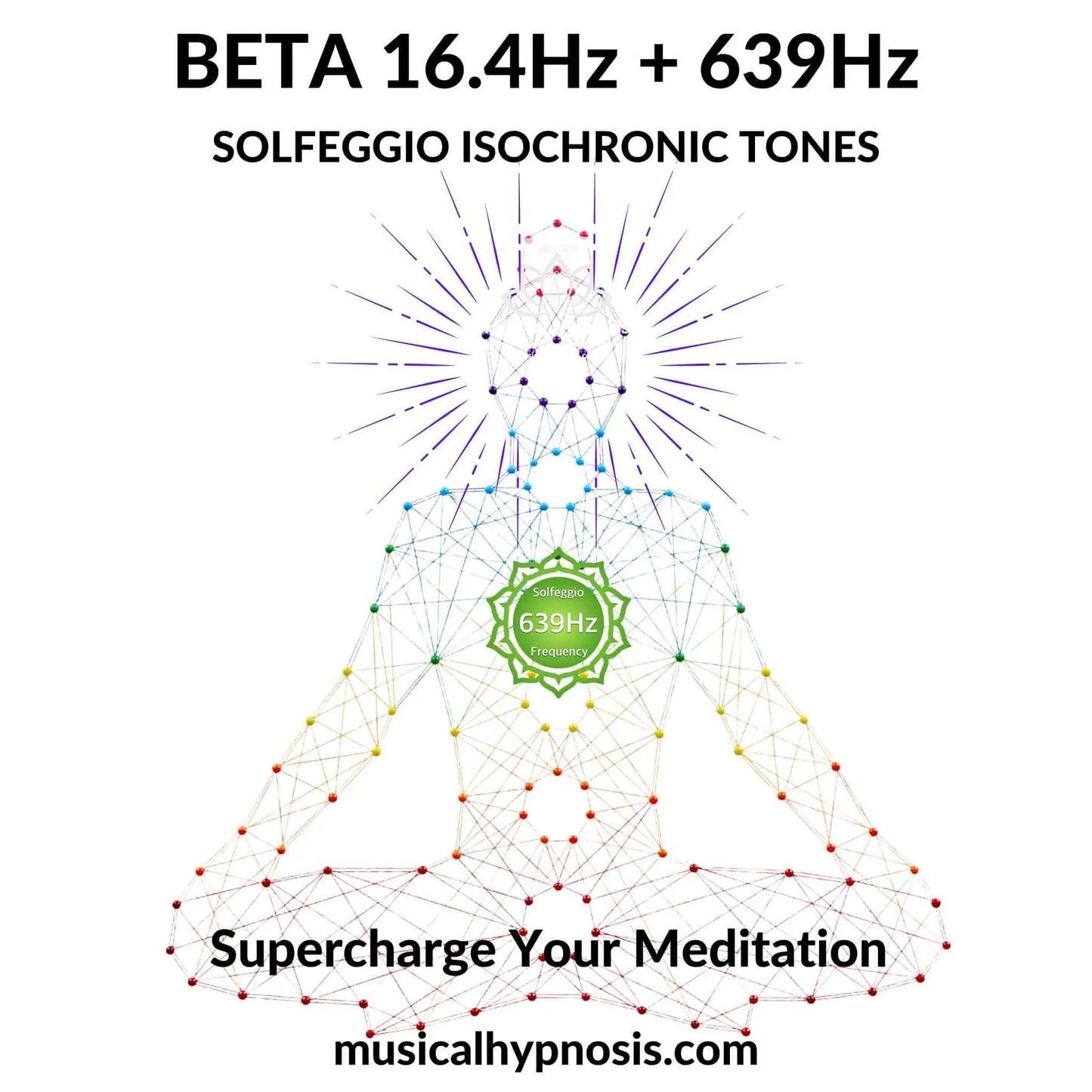 Beta 16.4Hz and 639Hz Solfeggio Isochronic Tones | 30 minutes