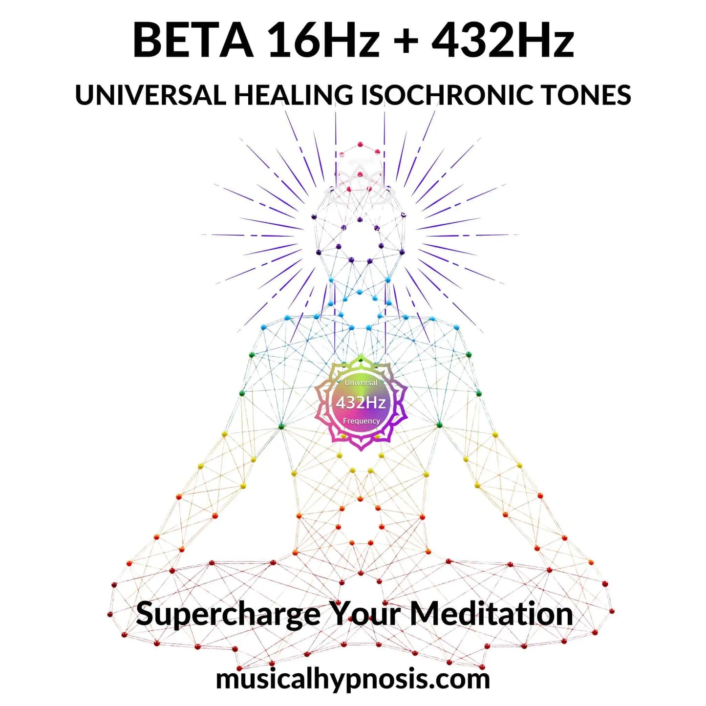 Beta 16Hz and 432Hz Universal Isochronic Tones | 30 minutes