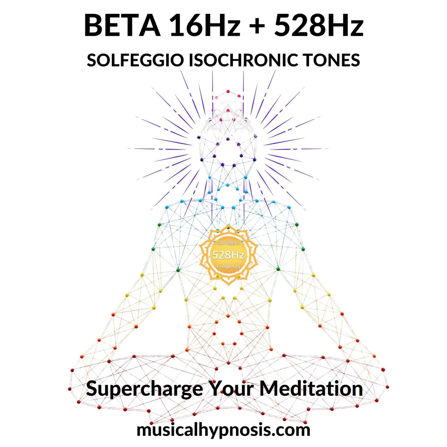 Beta 16Hz and 528Hz Solfeggio Isochronic Tones | 30 minutes