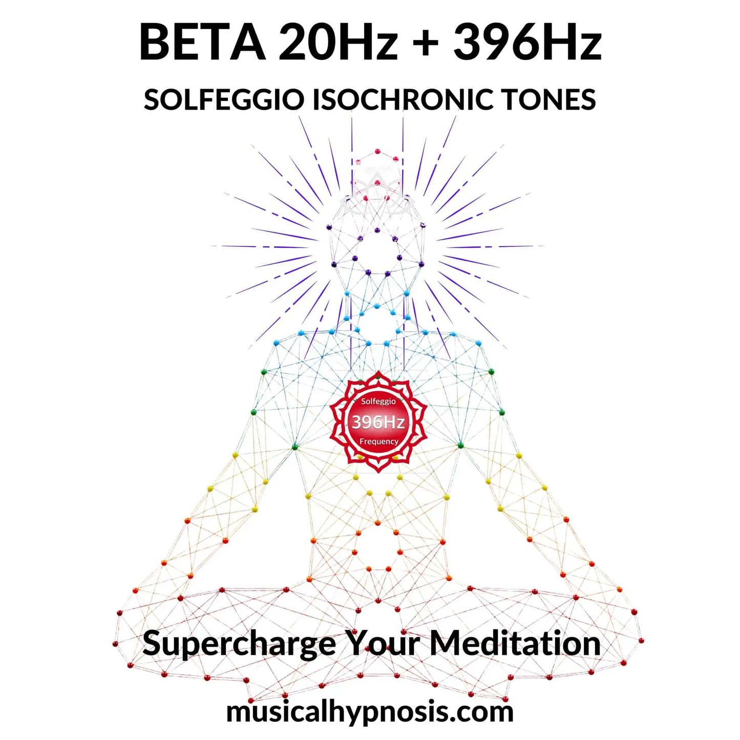Beta 20Hz and 396Hz Solfeggio Isochronic Tones | 30 minutes