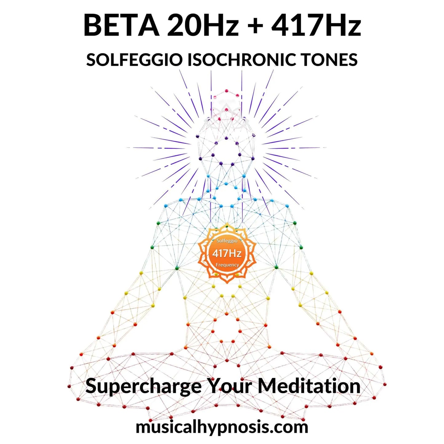 Beta 20Hz and 417Hz Solfeggio Isochronic Tones | 30 minutes