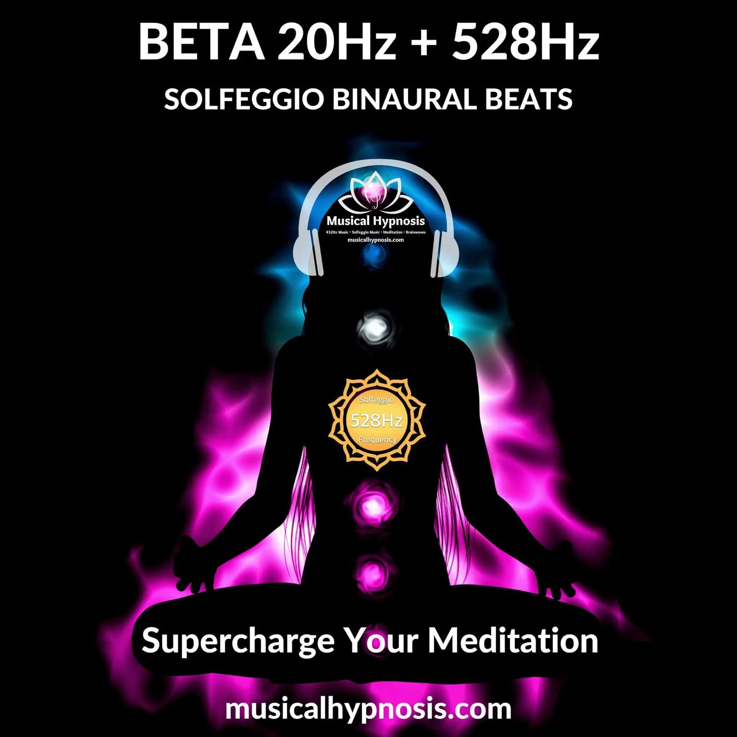 Beta 20Hz and 528Hz Solfeggio Binaural Beats | 30 minutes