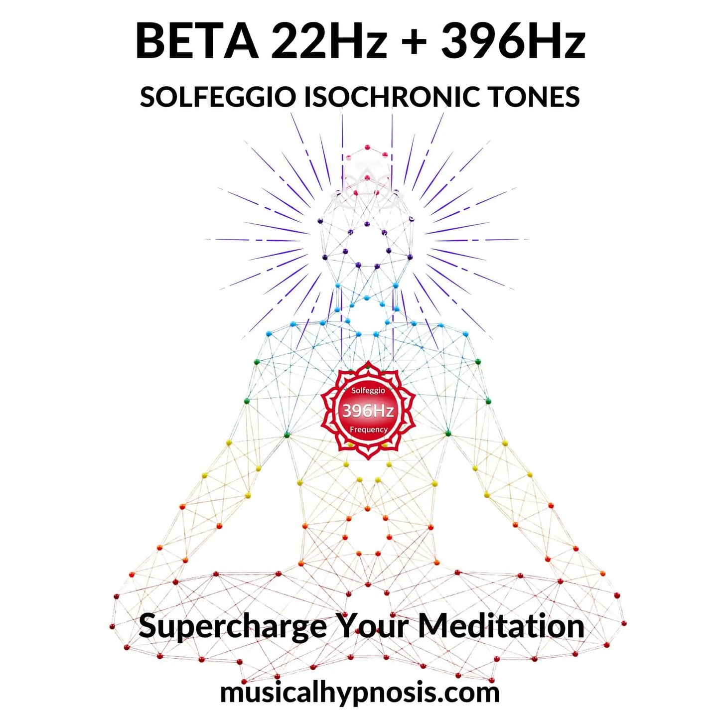 Beta 22Hz and 396Hz Solfeggio Isochronic Tones | 30 minutes
