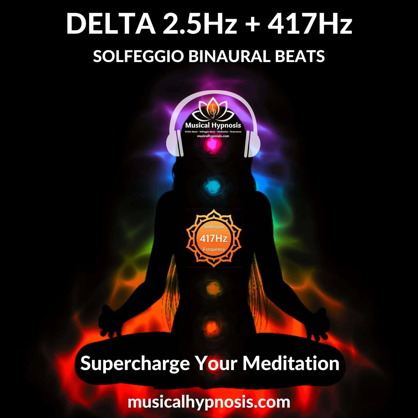 Delta 2.5Hz and 417Hz Solfeggio Binaural Beats | 30 minutes