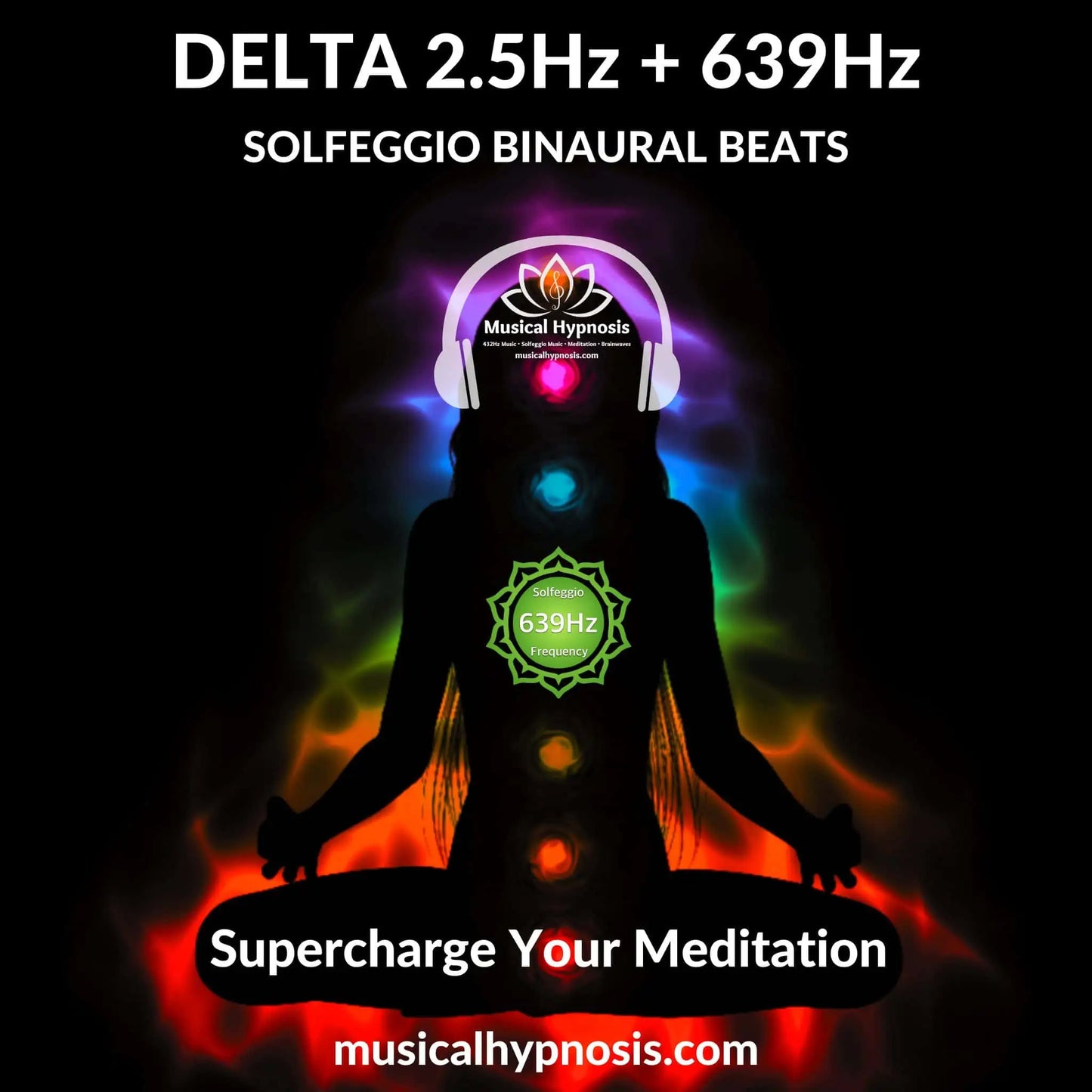 Delta 2.5Hz and 639Hz Solfeggio Binaural Beats | 30 minutes