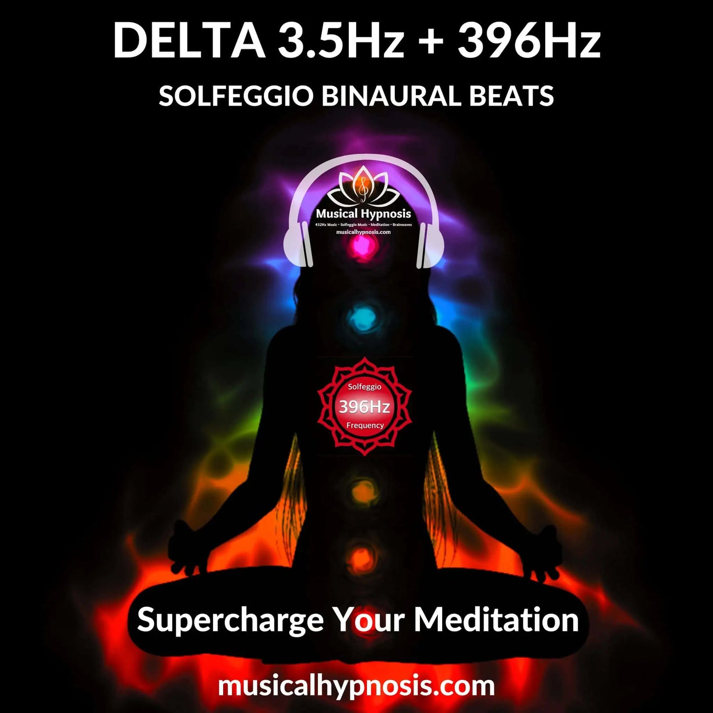 Delta 3.5Hz and 396Hz Solfeggio Binaural Beats | 30 minutes