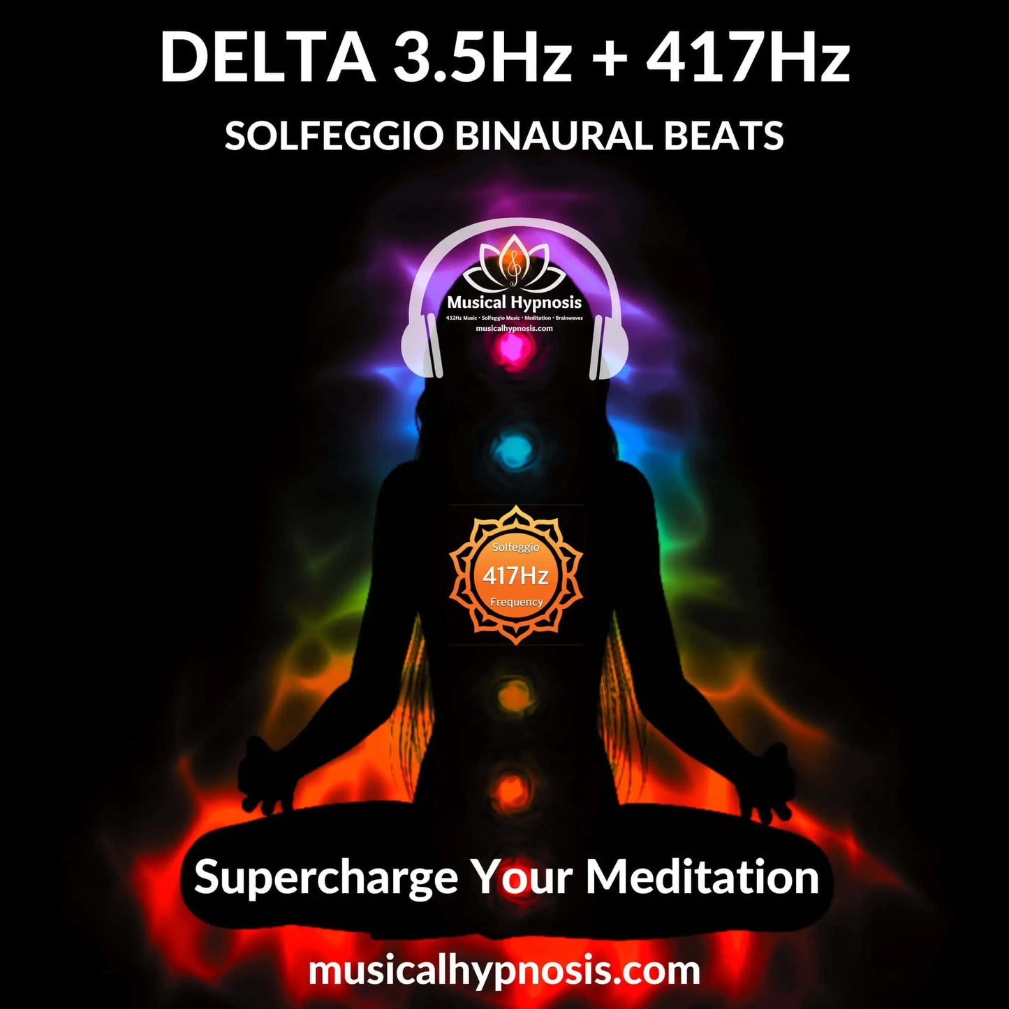 Delta 3.5Hz and 417Hz Solfeggio Binaural Beats | 30 minutes