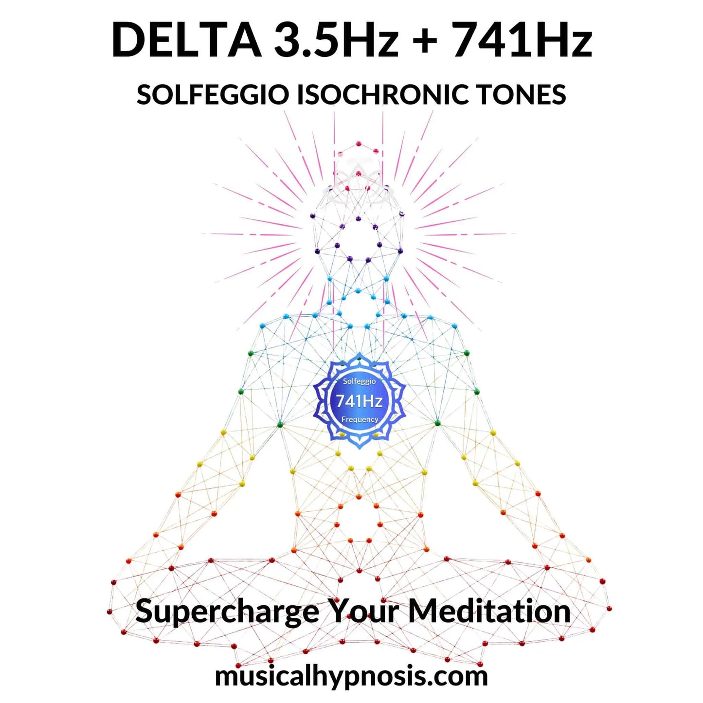 Delta 3.5Hz and 741Hz Solfeggio Isochronic Tones | 30 minutes