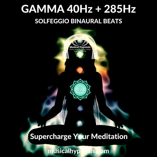 Gamma 40Hz and 285Hz Solfeggio Binaural Beats | 30 minutes