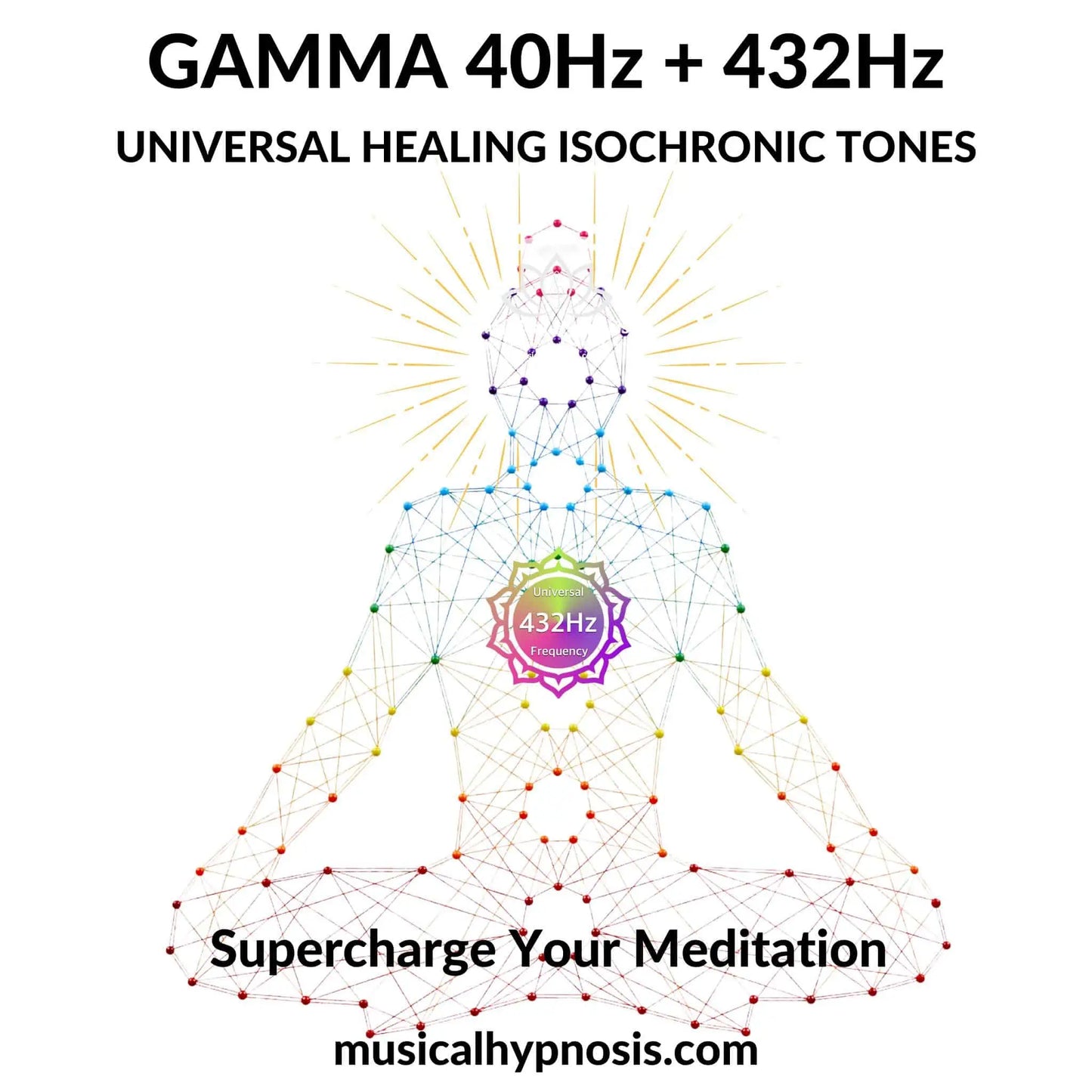 Gamma 40Hz and 432Hz Universal Healing Isochronic Tones | 30 minutes