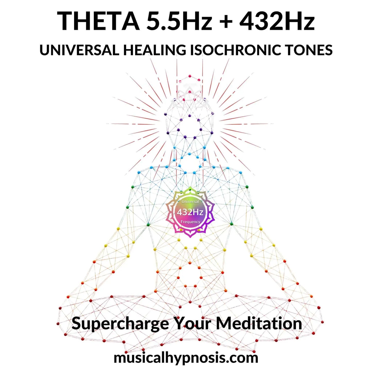 Theta 5.5Hz and 432Hz Universal Healing Isochronic Tones | 30 minutes