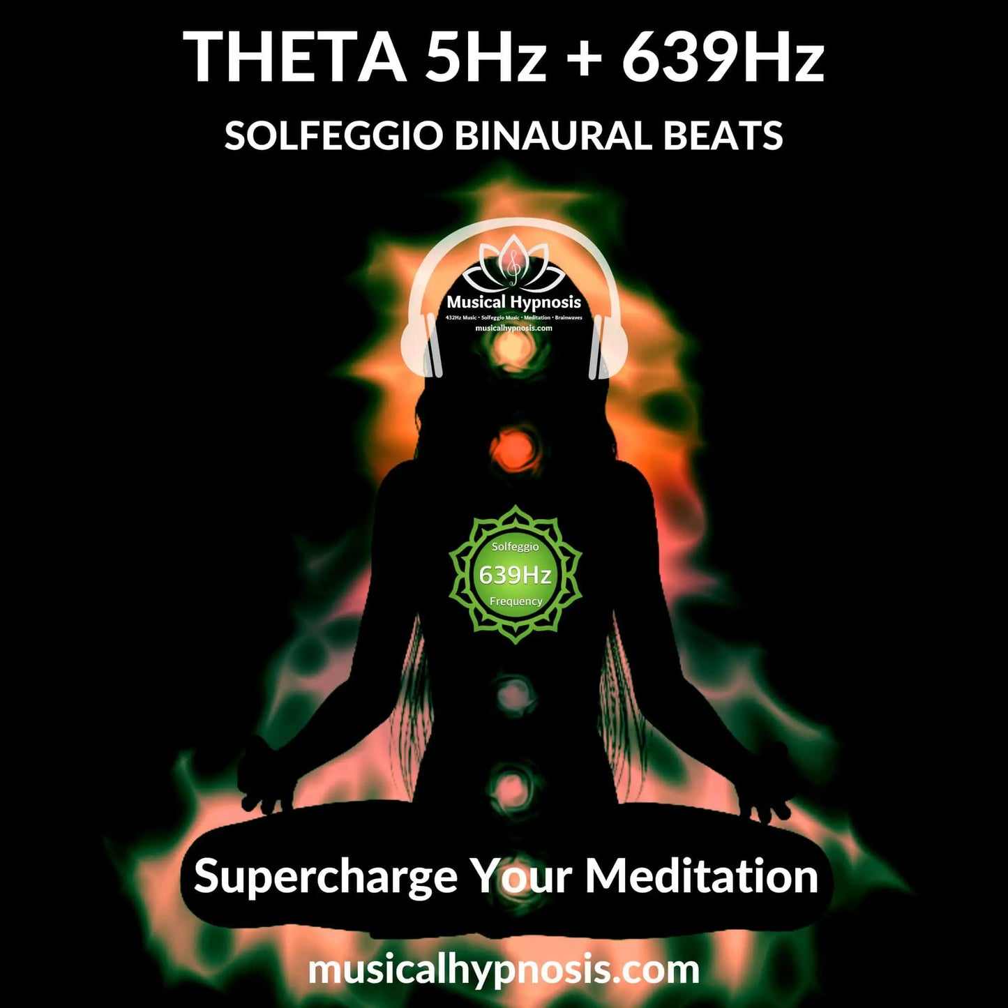 Theta 5Hz and 639Hz Solfeggio Binaural Beats | 30 minutes