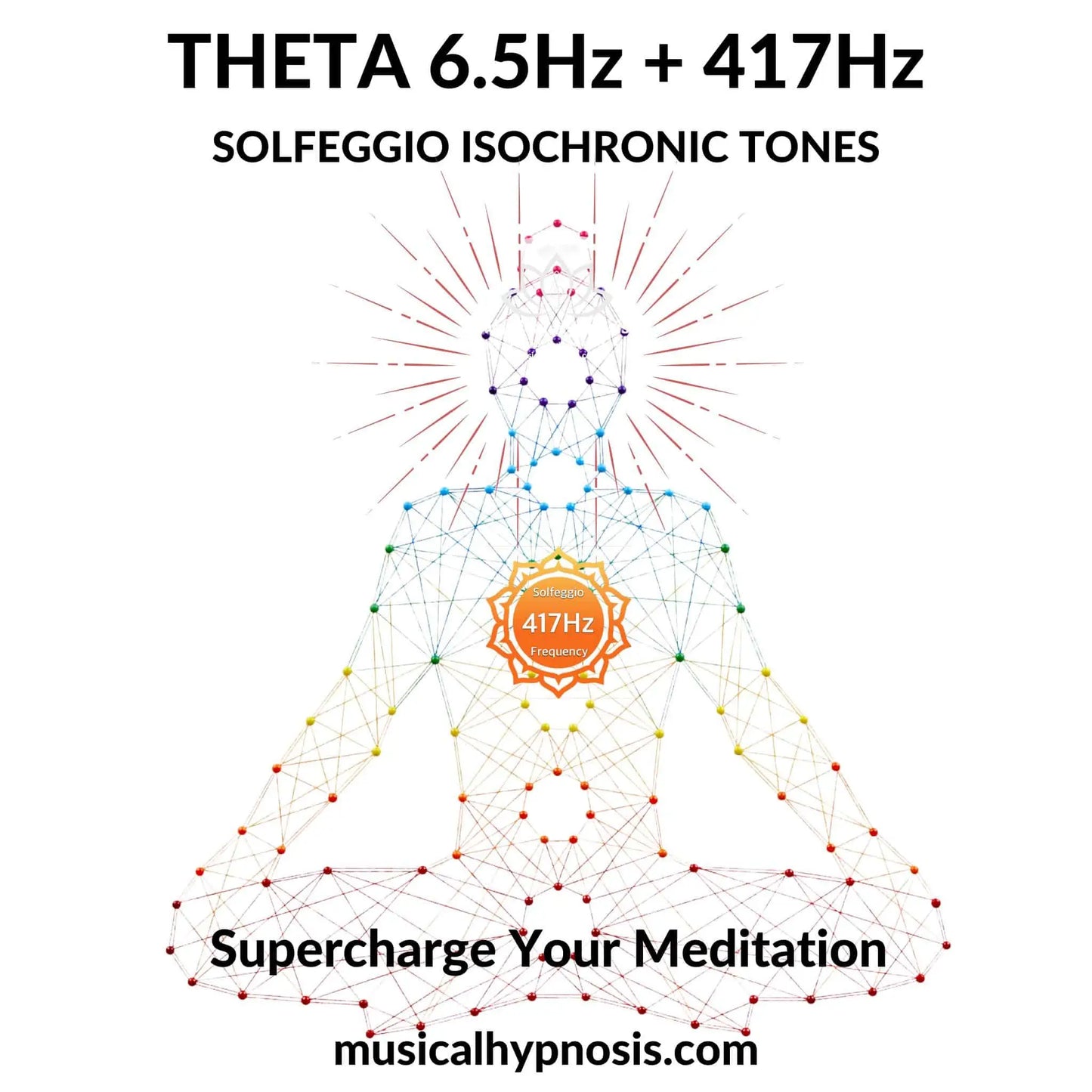 Theta 6.5Hz and 417Hz Solfeggio Isochronic Tones | 30 minutes