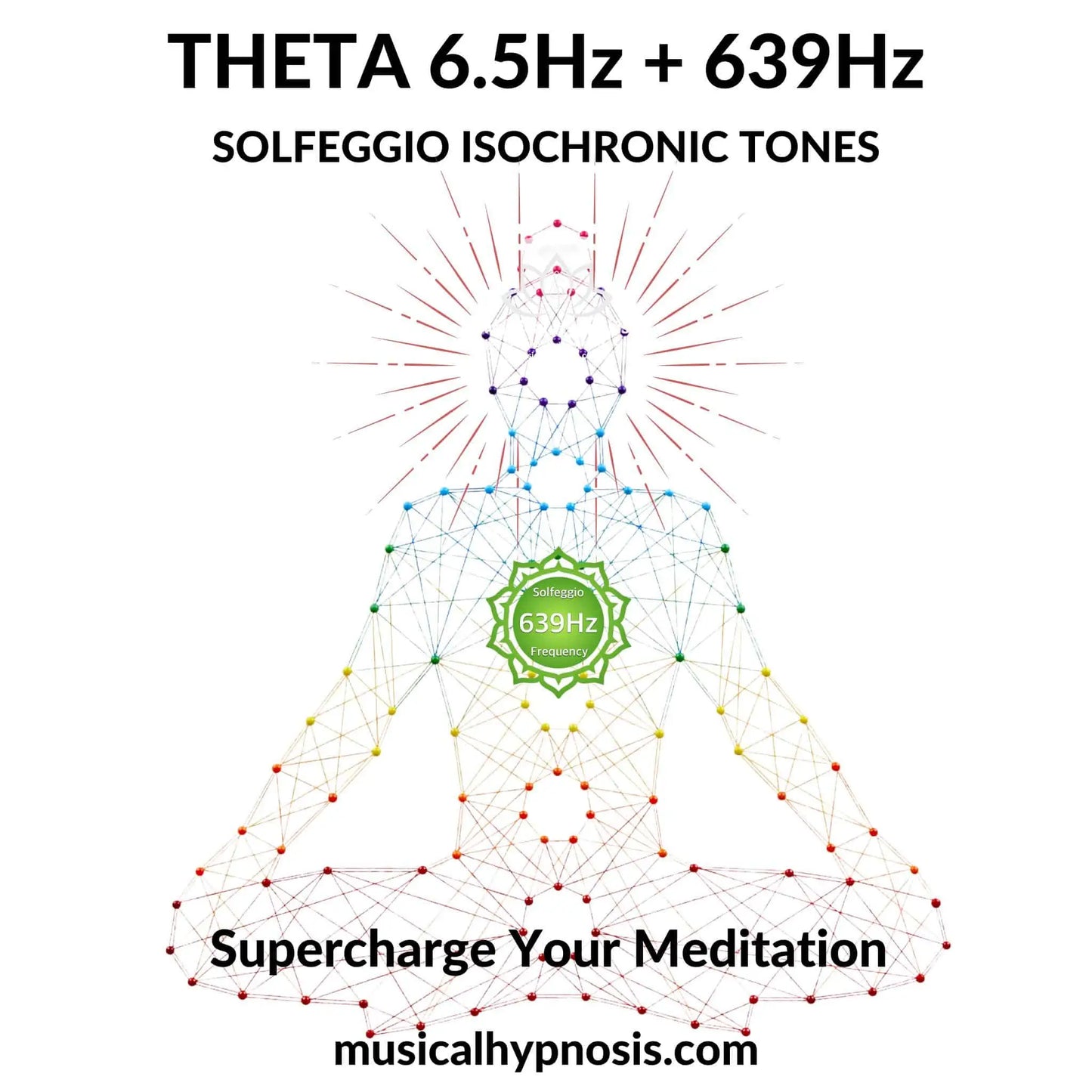 Theta 6.5Hz and 639Hz Solfeggio Isochronic Tones | 30 minutes