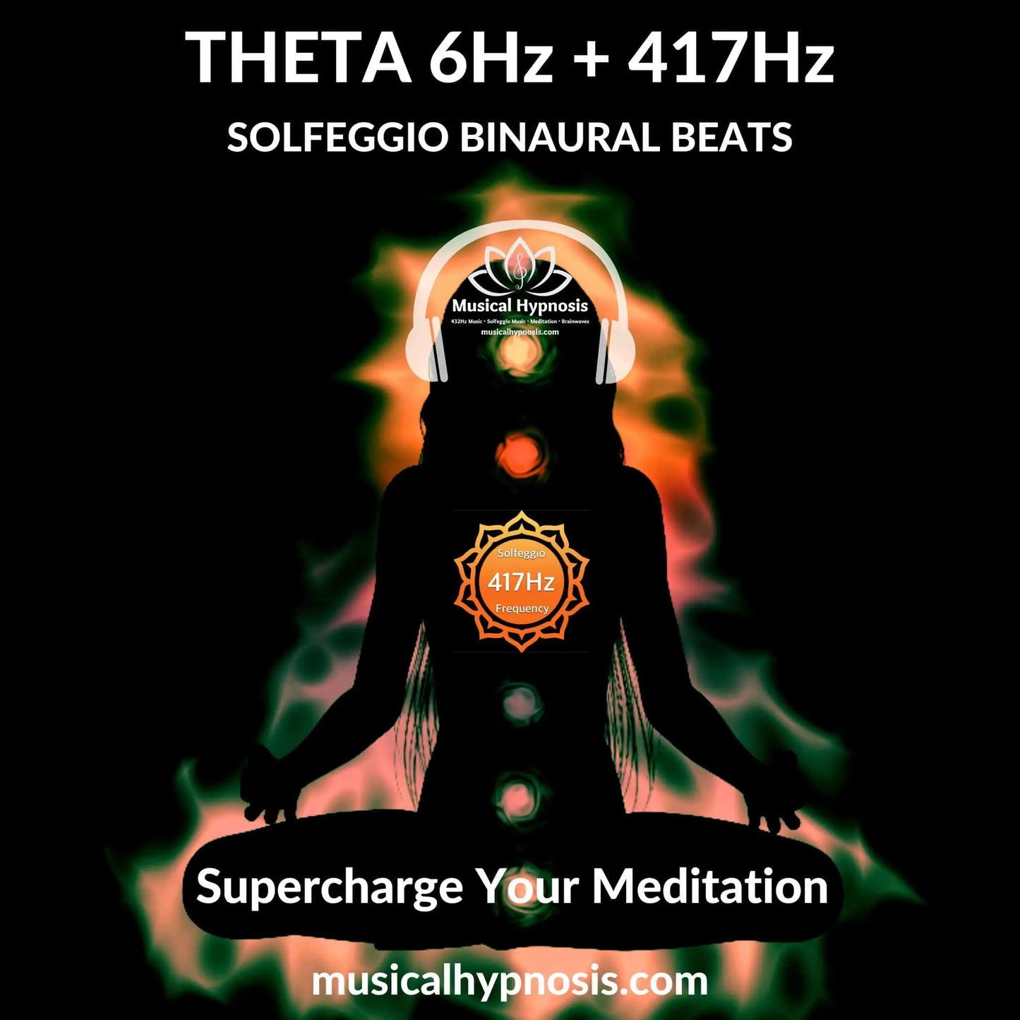 Theta 6Hz and 417Hz Solfeggio Binaural Beats | 30 minutes