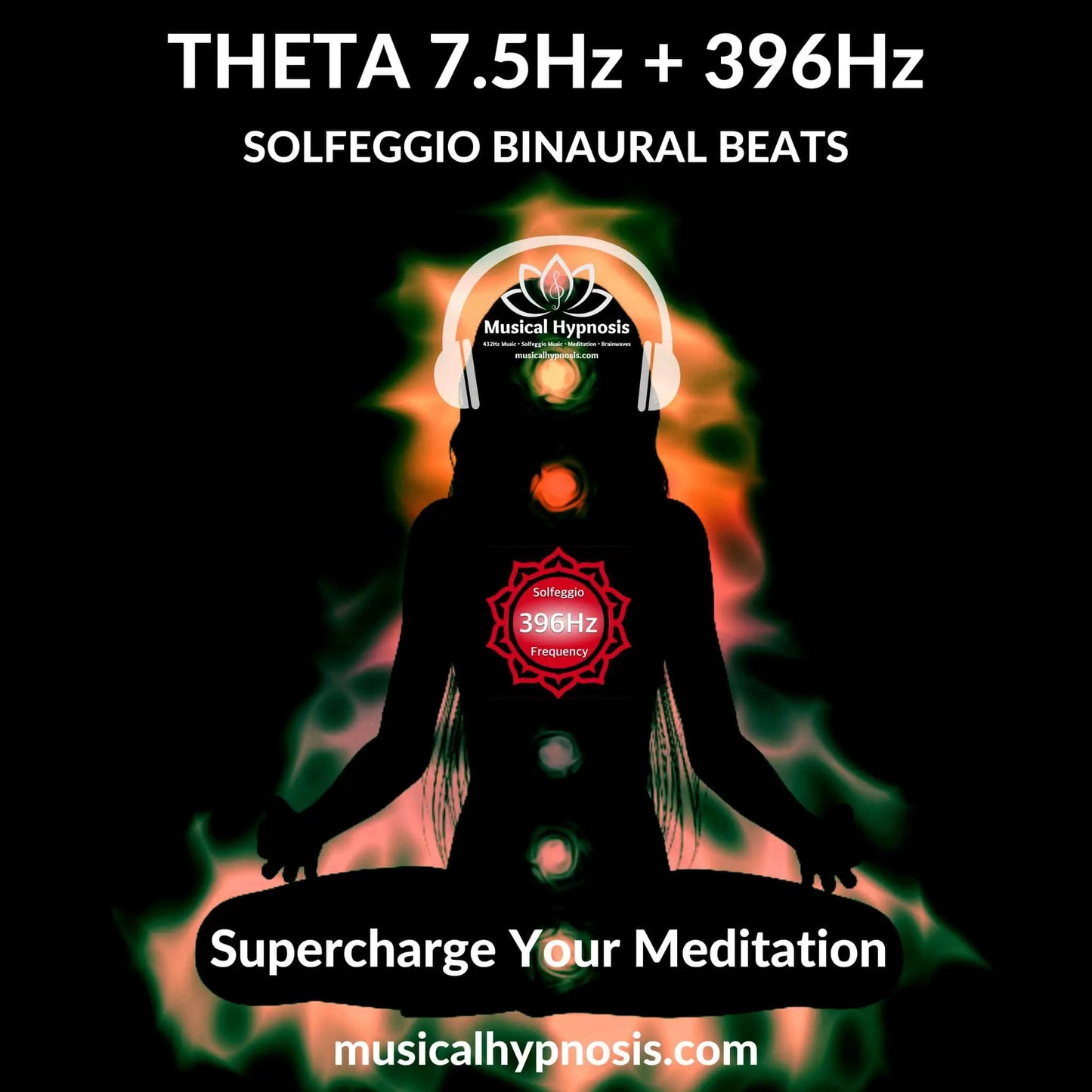 Theta 7.5Hz and 396Hz Solfeggio Binaural Beats | 30 minutes