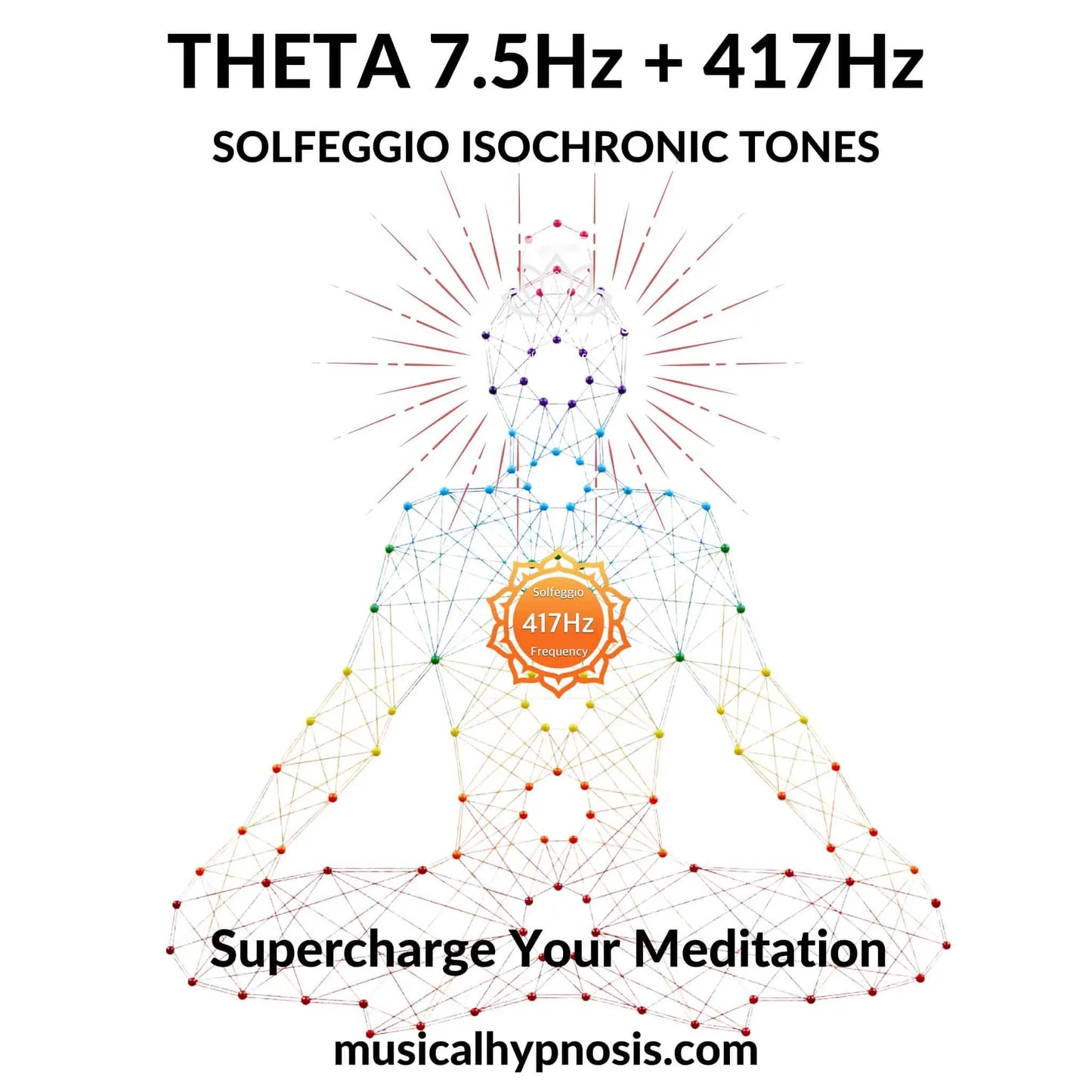 Theta 7.5Hz and 417Hz Solfeggio Isochronic Tones | 30 minutes