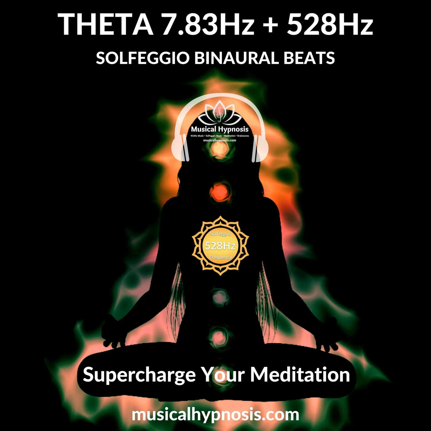 Theta 7.83Hz and 528Hz Solfeggio Binaural Beats | 30 minutes