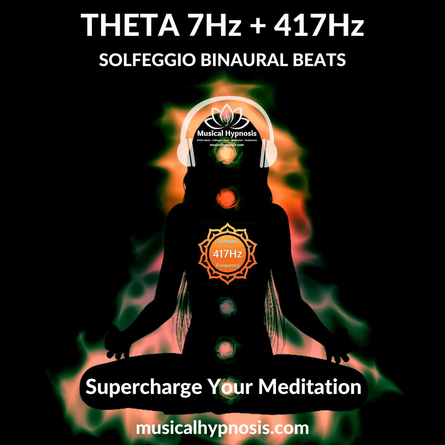 Theta 7Hz and 417Hz Solfeggio Binaural Beats | 30 minutes