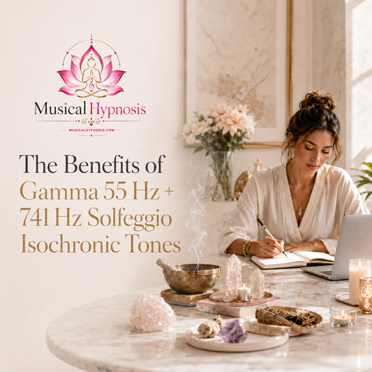 The Benefits of Gamma 55 Hz + 741 Hz Solfeggio Isochronic Tones