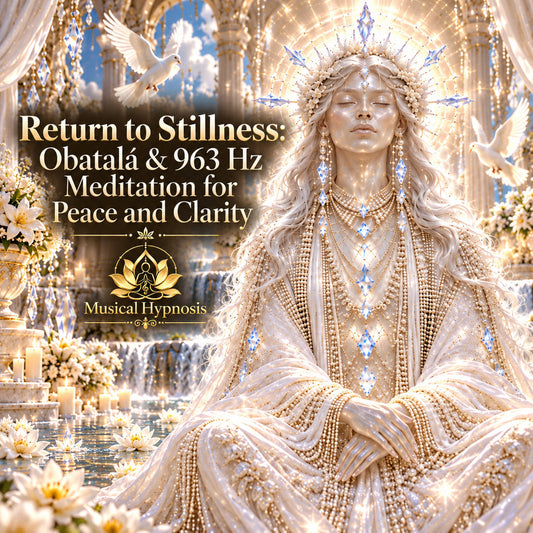 Return to Stillness: Obatalá & 963 Hz Meditation for Peace and Clarity