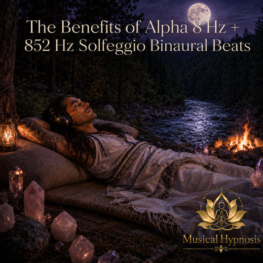The Benefits of Alpha 8 Hz + 852 Hz Solfeggio Binaural Beats