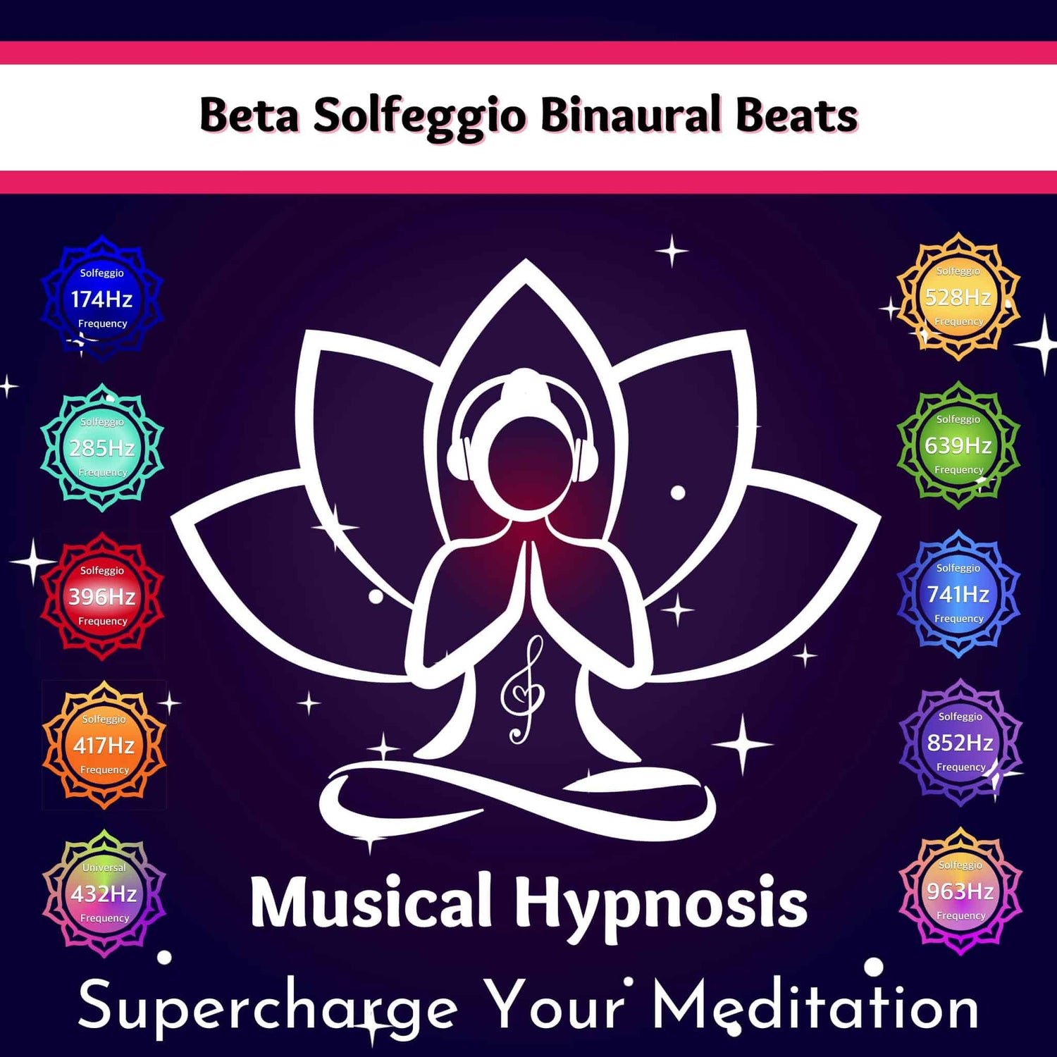 Royalty Free Beta Solfeggio Binaural Beats
